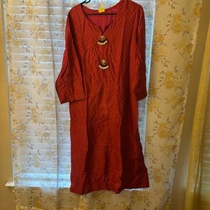 Chk kari cotton silk shirt